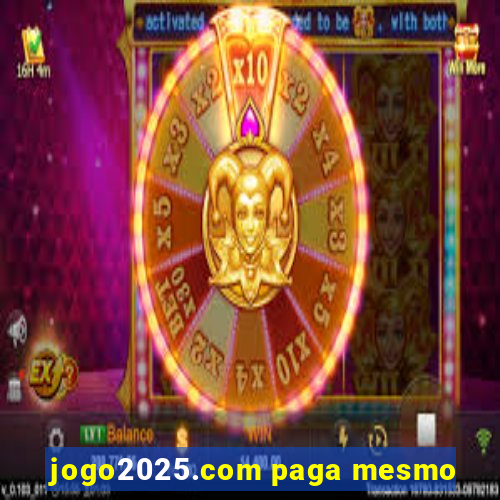 jogo2025.com paga mesmo